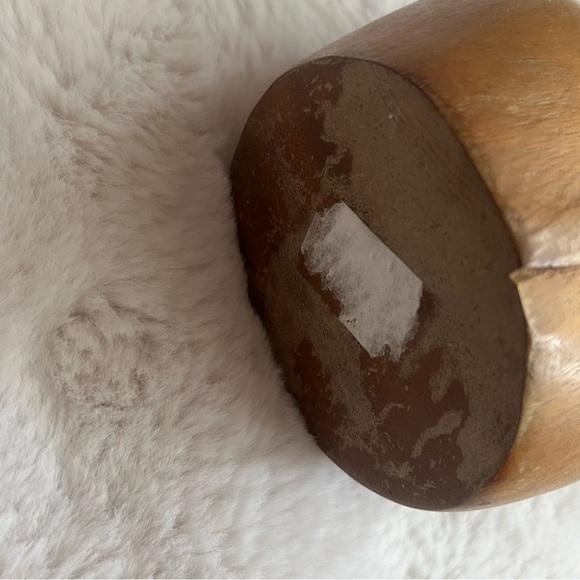 MCM Vintage Wooden Woman Sculpture - Picture 6 of 12